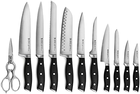 Henckels Forged Accent 20 Piece Self Sharpening Knife Block Set - Black Handles - Thumbnail 4
