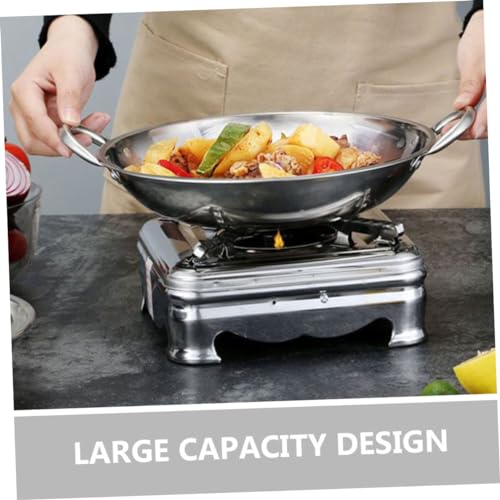 Wok de Acero Inoxidable para Cocina con Superficie Antiadherente miniatura 4