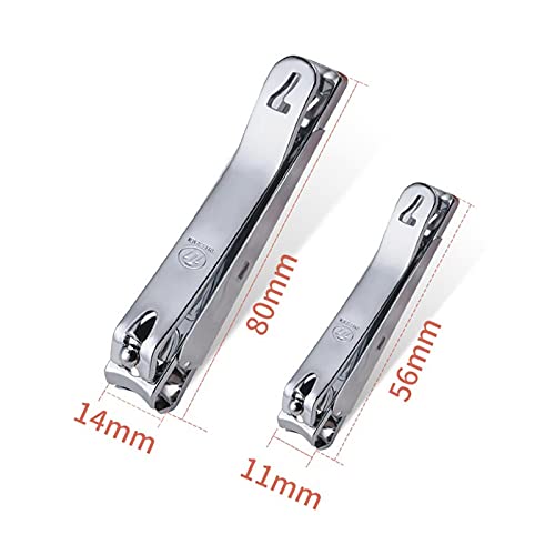 Nail Clipper Set Maniküre Set 8 in 1 Edelstahl Pediküre Kit Professionelle Nagelschnipser Nagelpflegewerkzeuge Pflegekit… – Bild 4
