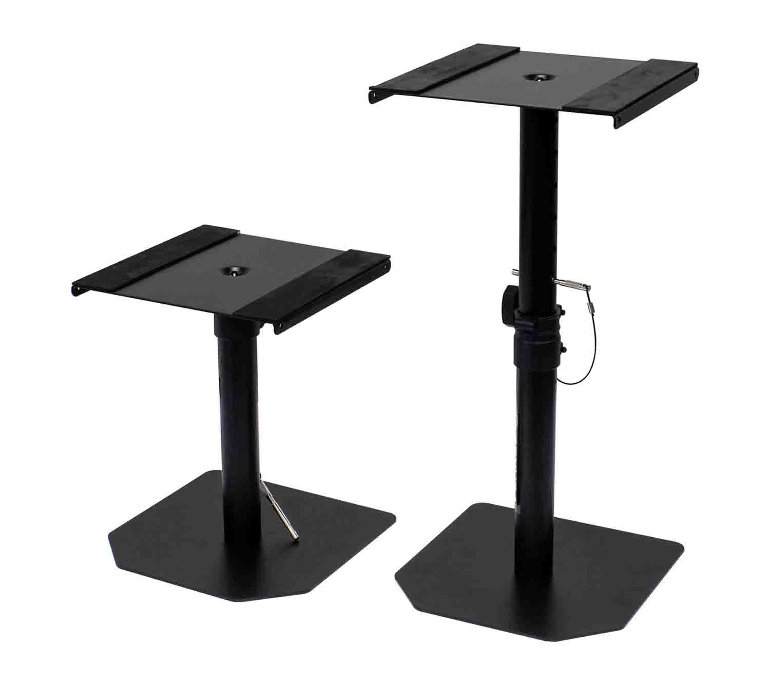 Odyssey Speaker Monitor Stands with Flat Surface Base (Pair)