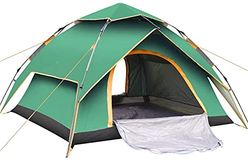 Tente 3-4 personnes automatique facile à monter pour parents pressés et camping en famille