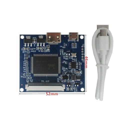 Image of 6.5 Inch 800x480 Portable DIY LCD Display Screen with Mini-HDMI Driver Board - Ideal for Computer Extended Monitor, Raspberry /Orange Pi, Gaming Consoles, Microscopes & More