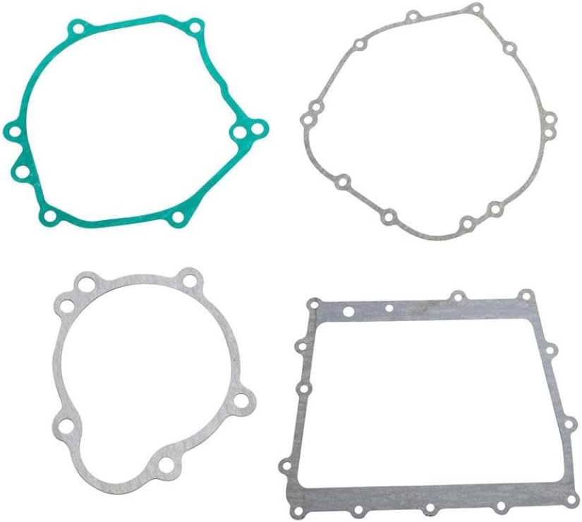 Motorcycle Engine Starter Generator Clutch Cover Gasket Set Compatible with ZX10R 2004 2005 (Starter Cover Gasket)