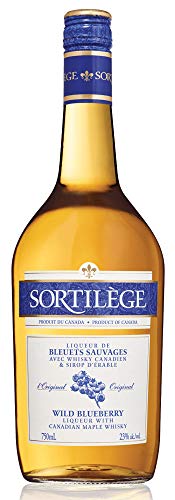 Sortilège aux bleuets sauvages prestige de la liqueur de whisky