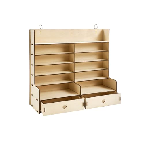 T TOGUSH Miniature Paint Holder with 2 Drawers 2 Available ...