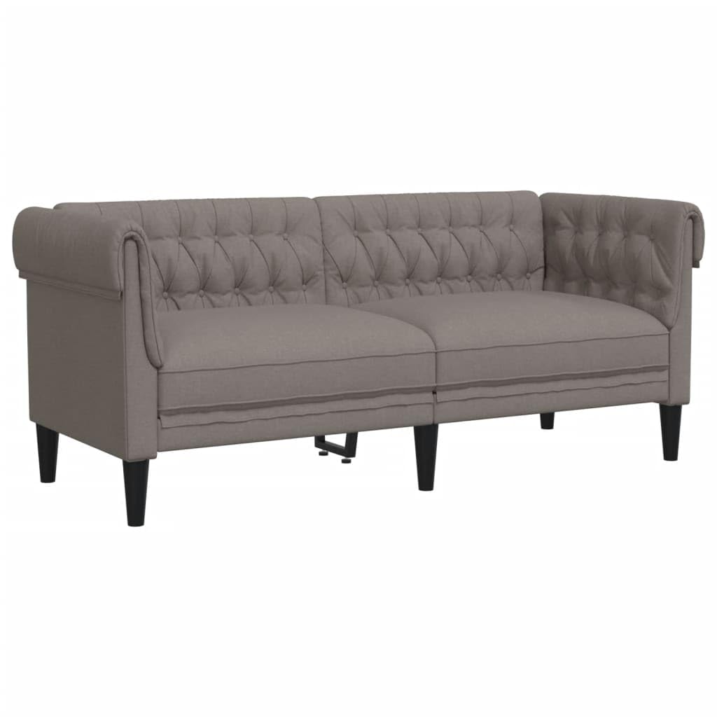 Juego de 3 piezas para sala de estar, tela de color pardo, sofá, sofá, sofá, sofá, salón, tapizado, con reposabrazos, respaldo para relajación, lectura, televisión, habitación de invitados
