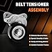 GLOCRORET Drive Belt tensioner Kit Fit for Jeep Compass/Patriot 2008-2017, Dodge Journey 2009-2017, Avenger 2008-2014, Caliber 2008-2012, for Chrysler 200 2011-2014, Sebring 2007-2010, 2.0L 2.4L