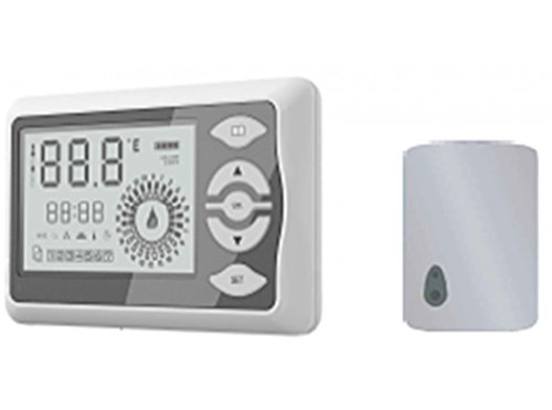 COATI   Termostato Digital Portátil, Programable, Compatible con Sistemas de Calefacción, Rango de Temperatura 5º a 35º, Modo Automático, Programa, Manual y Anti congelante, Color Blanco