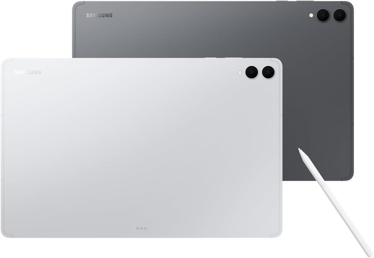 Samsung Galaxy Tab S11 Ultra with S-Pen 2025 (256GB, 12GB RAM, Wi-Fi Only) 14.6" AMOLED, WiFi 6E Android 16 Tablet, 4K Camera | International Model X930 | 25W Fast Charger Bundle (Moonstone Gray)