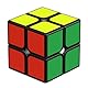 ROXENDA Zauberwürfel Speed Würfel- Einfaches Drehen & Glatt Spiel, Super-haltbarer Aufkleber mit Lebendige Farben (2x2x2)