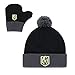 OTS NHL Vegas Golden Knights Infant Pow Pow Knit Cap & Mittens Set, Team Color, Infant
