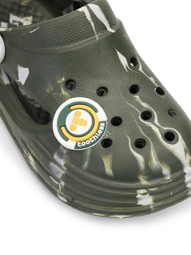 Image of toothless Kids Boys Green Grey Clogs