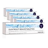MEDICOM Elektrolyt Brausetabletten mit Natrium & Kalium • Vegan • Elektrolyt Getränk mit Beerengeschmack für die Flüssigkeitszufuhr • 5 x 12 Stk.