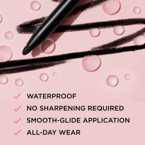 It Cosmetics Superhero No-Tug Retractable Eyeliner, Silk Taupe - All-Day Wear, Waterproof Formula Won’t Smudge - With Avocado Oil, Chamomile Extract, Vitamin E & Carnauba Wax - 0.008 Oz #TOP1