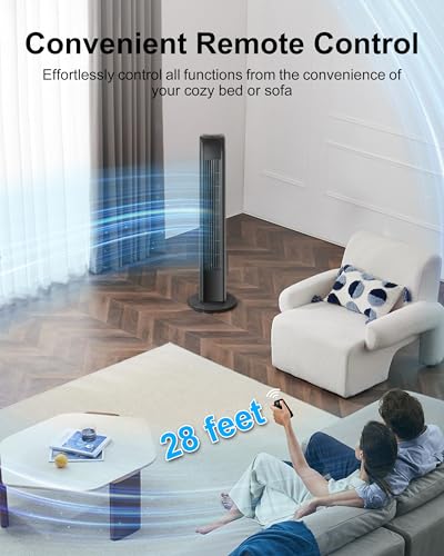 Uthfy Oscillating Tower Fan 120u00b0