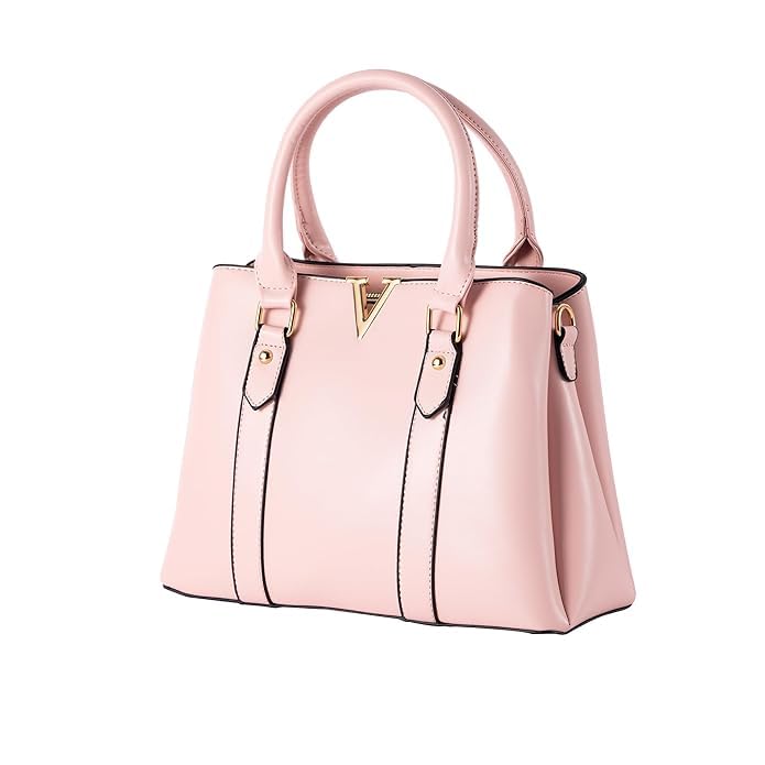 Image of Women's Handbag Tote Bag Premium PU Leather Shoulder Bag with Top Handle & Detachable Strap - Stylish Large Capacity Purse for Office, Casual & Party Use
