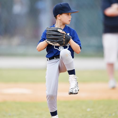Kids Baseball or Softball Sock and Belt Combo Set, Adjustable Kids Softball Belts and 2 Pairs Socks for Youth Boys Girl4