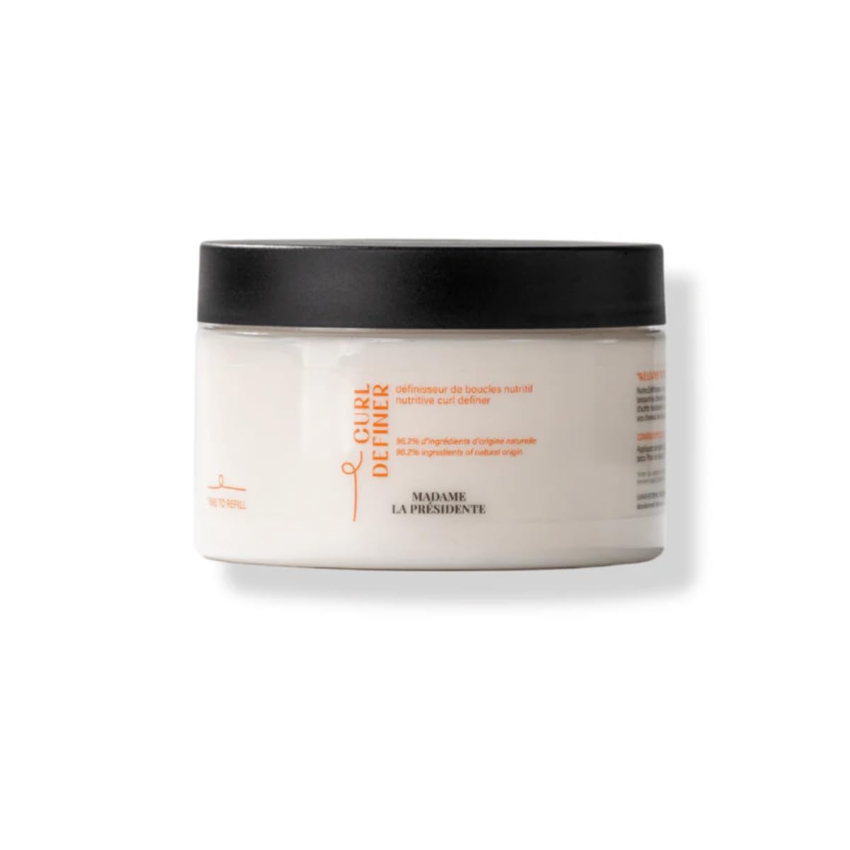 Madame La Présidente - Définisseur de Boucles - Tous Type De Cheveux - Définit les Boucles - Brillance - Hydratation - 98,​2% D'Ingrédients d'Origine Naturelles - Curl Definer - Made In France - 250ml