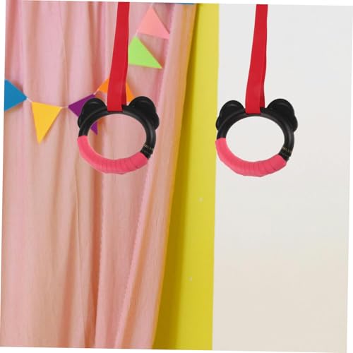 Anillas de gimnasia BESPORTBLE nylon y metal miniatura 6