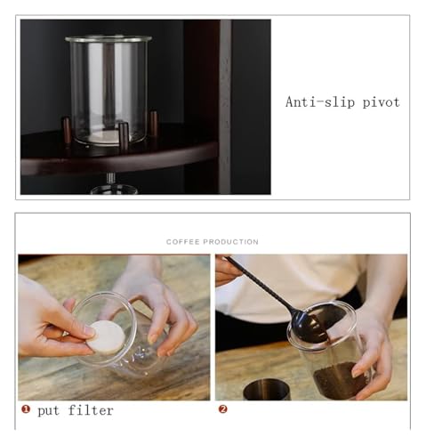 Cafetera de Sifón con filtro de acero inoxidable miniatura 5