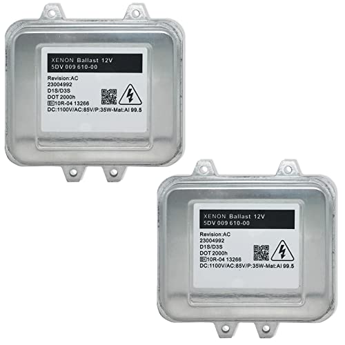 CBK 2PCS Xenon HID Headlight Ballast Control Unit For Buick Verano Regal X6 5DV 009 610-00