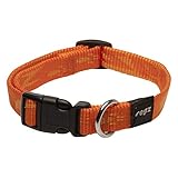 langlebig Rogz HB23-D Alpinist Halsband/Matterhorn, M, orange