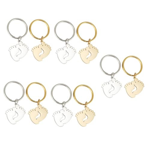 Porte-clés de bébé mignon pour cadeaux de baby shower et de baptême