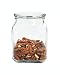 Anchor Hocking Glass Emma Jar with Cover, 52-Ounce, Set of 2