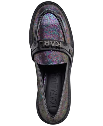 Image of Karl Lagerfeld Women's Randall Loafer with Logo Hardware