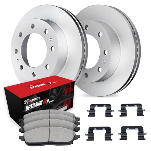 Image of R1 Concepts Rear Brake Kit Fits 2003-2008 Dodge Ram 2500, Ram 3500