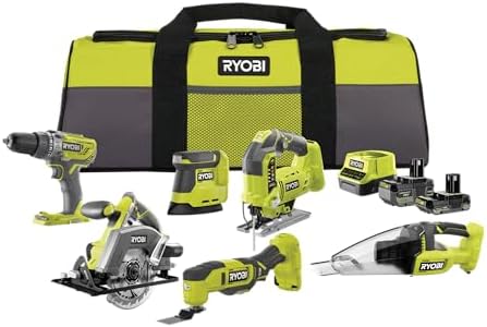RYOBI - Kit 6 outils 18V ONE+ RCK186O-242SZL : Percesue à percuss...