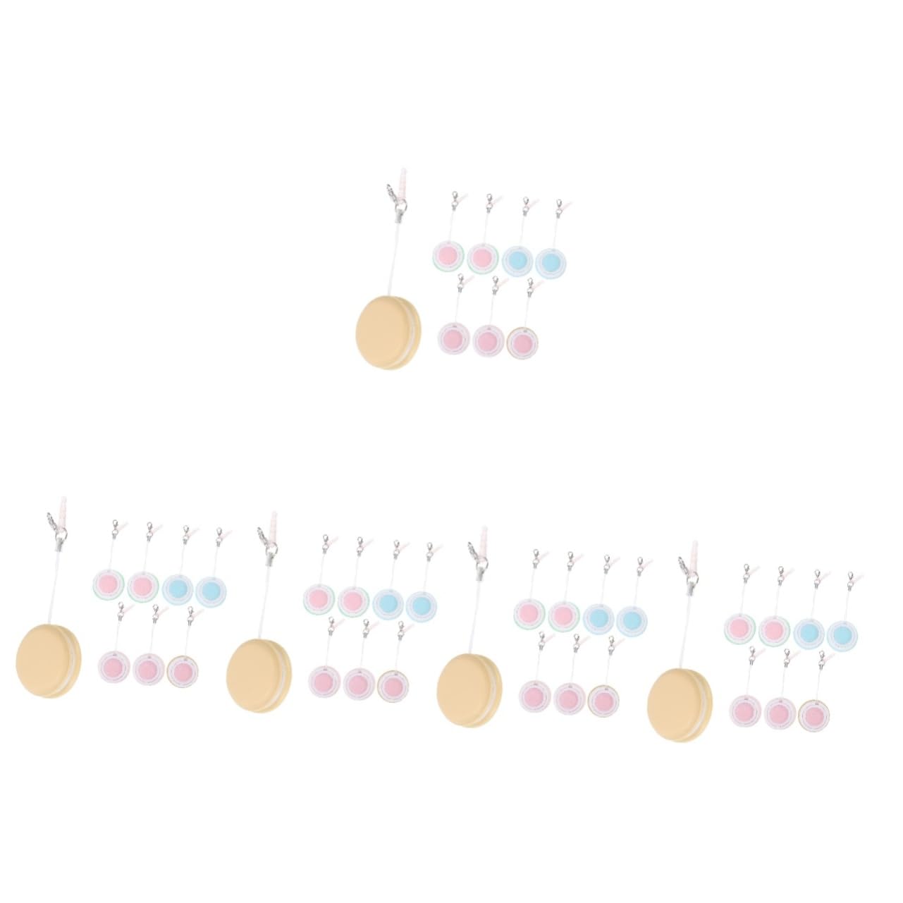 40 Pièces Pour Lunettes Lingettes Nettoyantes Pour Lunettes Lingettes D'écran Portables Nettoyeur D'écran Tactile Macrone Pour Écran Macaron Un Verre Plastique