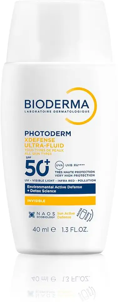 Bioderma Protetor Solar Facial Ultrafluido Photoderm XDefense FPS 60 Sem Cor