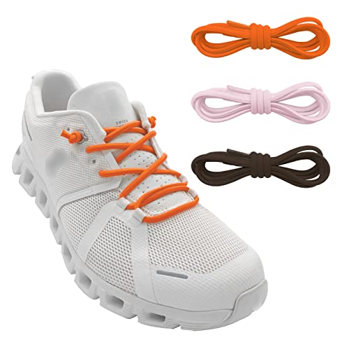 Image of 3 Pairs Elastic No Tie Shoe Laces, Stretch Bungee Laces