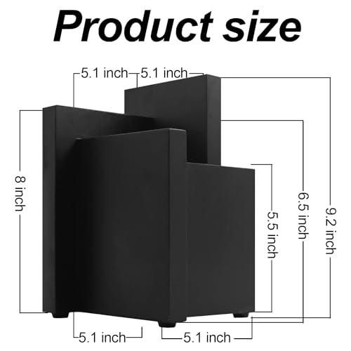 Soporte estable para cuchillos Resafy imán de doble cara para encimeras modernas 5