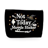 Magic Book Lovers Gifts Makeup Bag Magic Wizard Staff Stuff Funny Inspired Movie Bookworm Bookish Gifts Friendship Gifts for Women Teen Girls Reader Librarian Grandma Graduation Christmas Cosmetic Bag