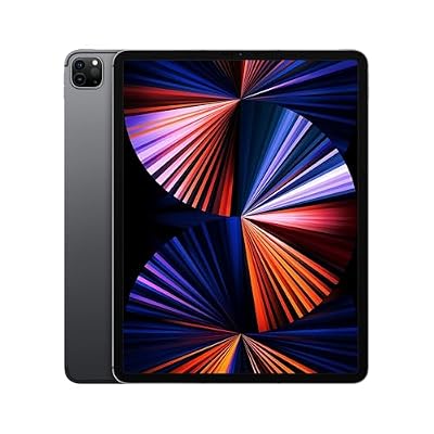 Apple 2021 iPad Pro 12.9-inch, Wi‐Fi + Cellular, 256GB - Space Gray (Renewed)