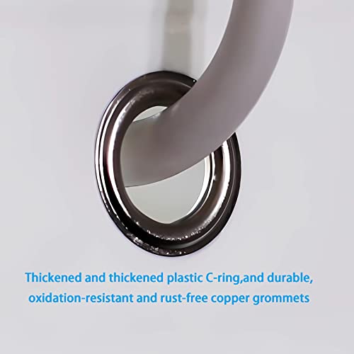 Hellcrack Small Stall Shower Curtain Or Liner Fabric 32X72 Inch,Washable Ipx4 Waterproof Hotel Quality,Shower Curtains With Hooks And Grommets,Stall Shower Liner/White … #TOP4