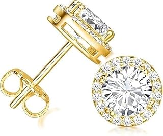 Gold Stud Earrings for Women 14K Gold Earrings for Women