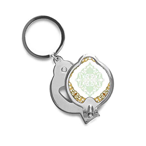 Coupe-ongles coupe précise motif baroque et fleurs