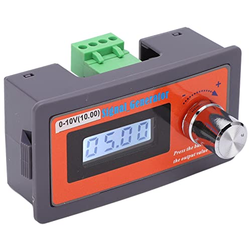 Generador de Señal de Voltaje DC 0-10V Generador de Señal Ajustable Simulador Analógico de Voltaje para Ajuste de Valor Panel PLC Prueba LED