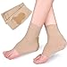 UPOINME 1Pair Sports Invisible Gel Socks Breathable Elastic Ankle Gel Sleeves Soft Padded Skate Socks Heel Protections Socks Foot & A