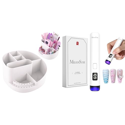 Kit de almacenamiento y lámpara UV inalámbrica MelodySusie miniatura 1