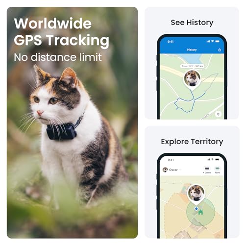 Tractive Smart Cat Tracker Mini, Cat tracker (Dark Blue) - Image 2