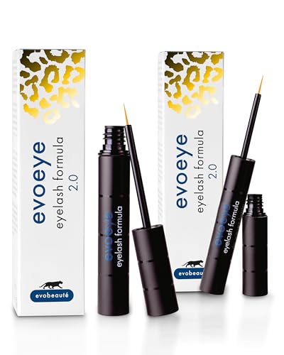 Set Ventaja evoeye Eyelash Formula 2.0 – 3 ml + 1 ml | Sérum de pestañas con booster natural para pestañas más largas y densas en 6–8 semanas | Lash Serum