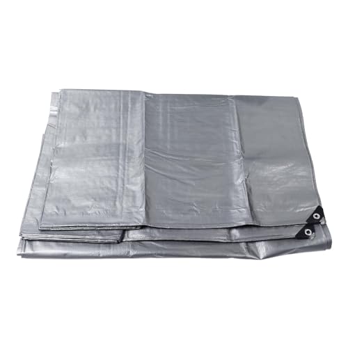 Bâche en poly résistante et bâche multifonctionnelle imperméable 4x6m pour chantiers