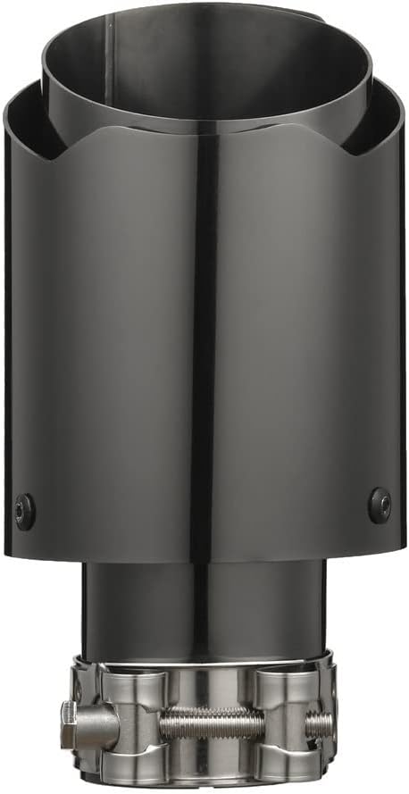 プーマ キングプロCC HG(ホワイト&ブラック)サッカースパイク 27.5cm 車のステンレス鋼マフラーチップエキゾーストシステムユニバーサル