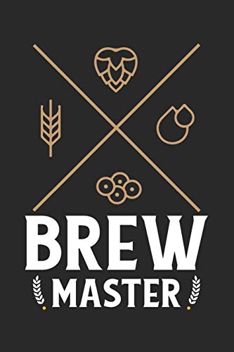 Bier Tasting Buch: Dein persönliches Verkostungsbuch zum selber ausfüllen ♦ für über 100 verschiedene Bier Sorten, Craft Beer, Pils, Pale Ale oder IPA ... ♦ Motiv: Brew master Kreuz (German Edition)