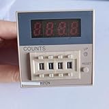 HOJYBJQU Counter Timer H5CN-XAN H5CN-XBN H5CN-XCN H5CN-XDN H5CN-XANS-Z H7CN-XLN H7CN-XHN H7CN-XHNS 100-240VCA 1Pcs(H5CN-XAN-Z)