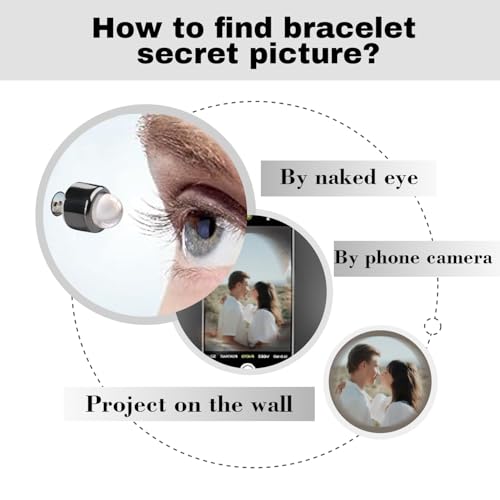 Personalized Picture Bracelet, Custom Projection Bracelets with Photo Inside, Custom Memorial Gifts for Women Men Couples2